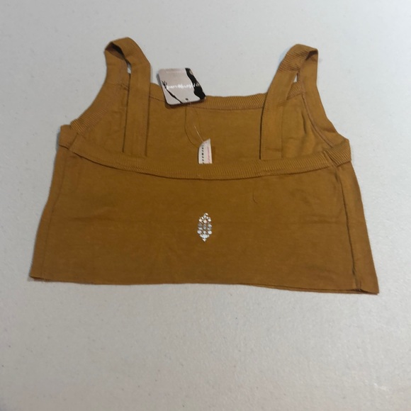 Free People Mustard Tank Top - Picture 5 of 6